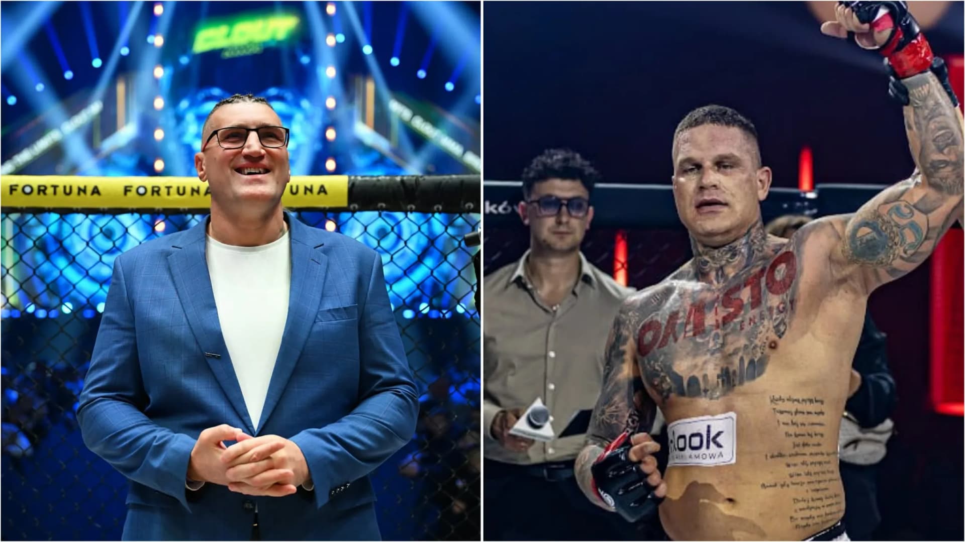 Mariusz Wach i Kamil Bielecki — zapowiedź walki wieczoru GC MMA 5 (grafika MMA.pl)